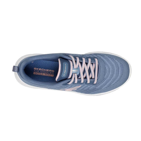 Womens Skechers Go Walk 8 Blue Pink